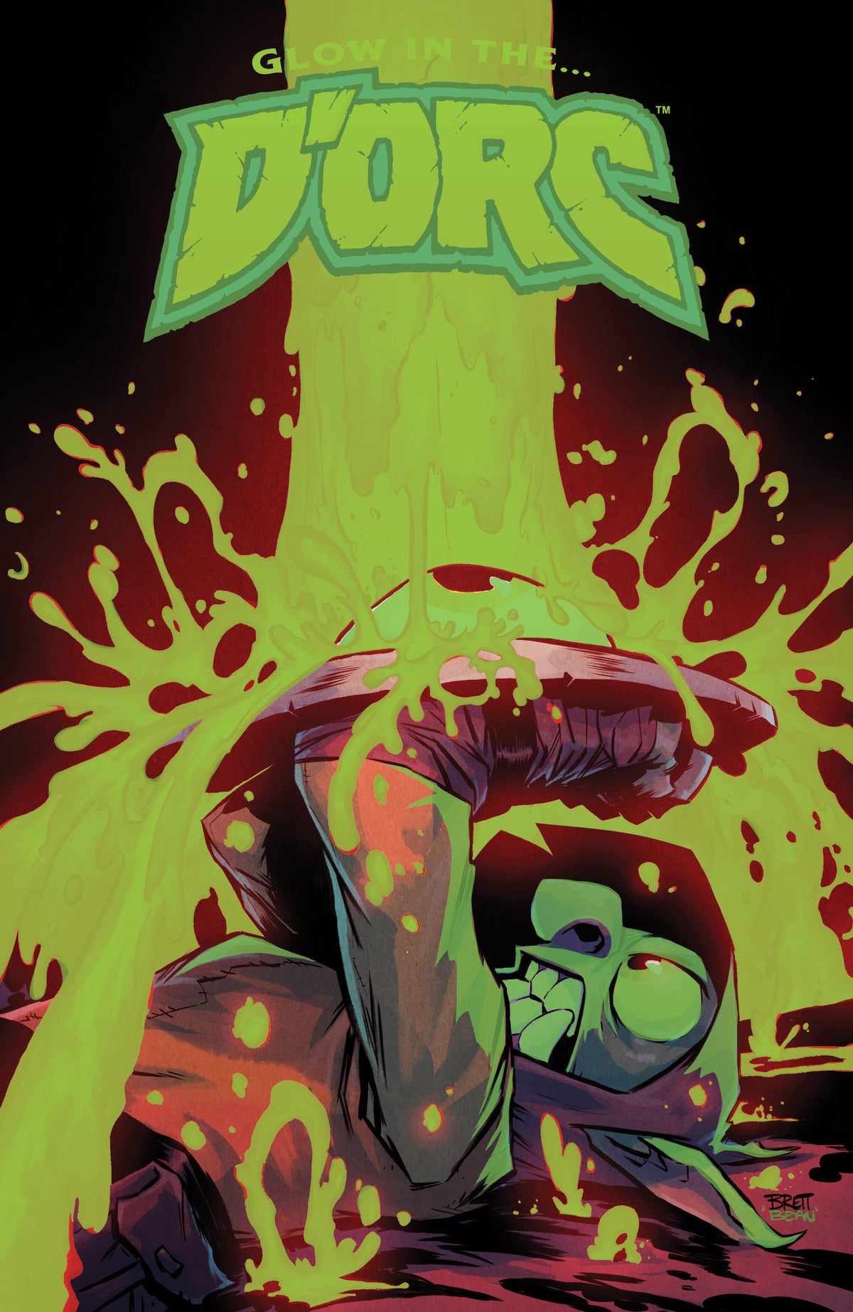 D'ORC #1–5 Issue #5 — 3rd Print Glow in the D'Orc Brett Bean