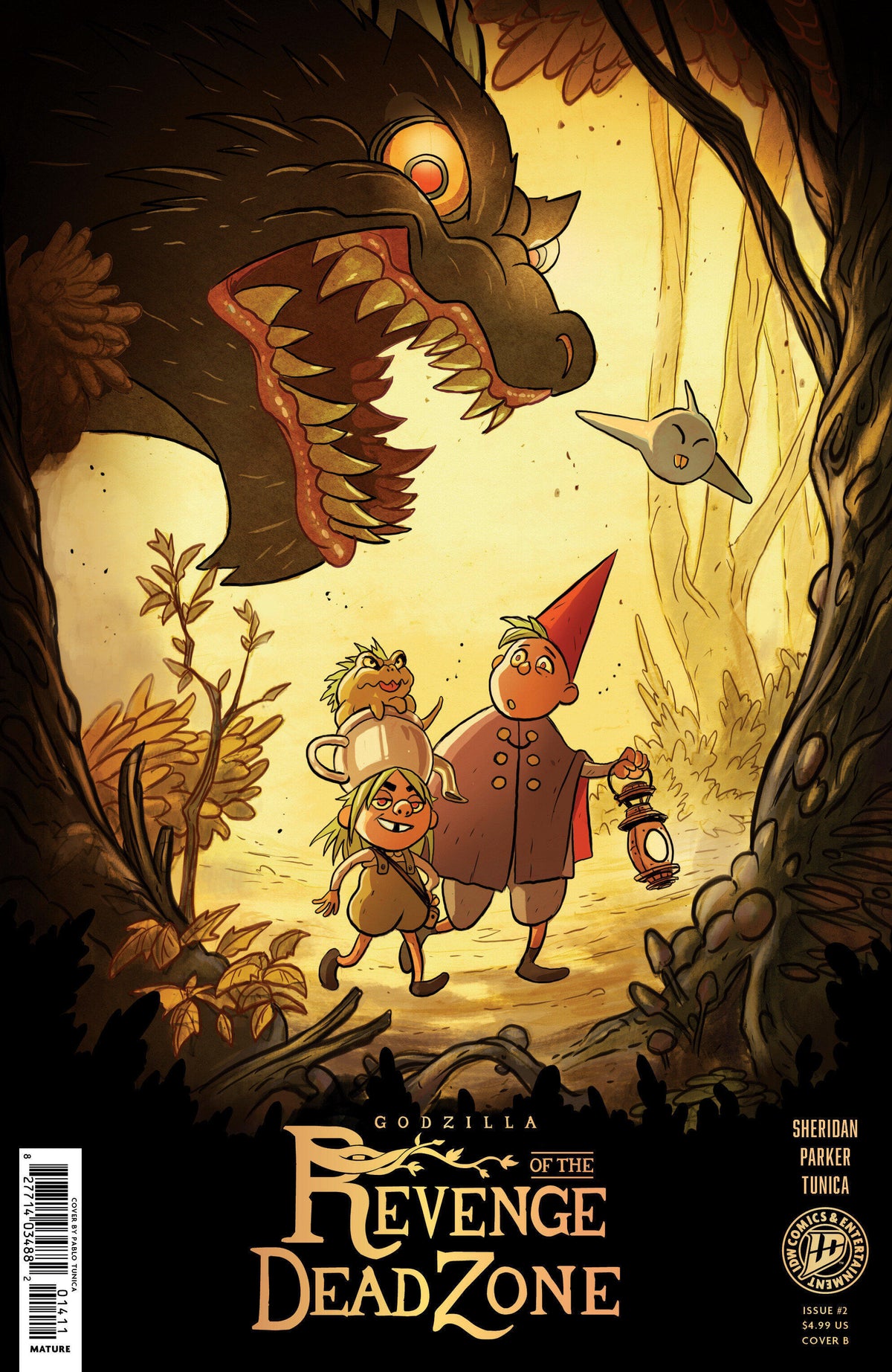 Cover B Pablo Tunica raw comic cover