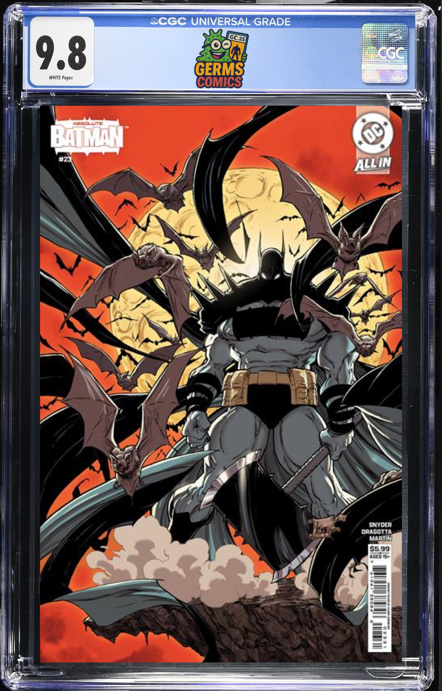 Absolute Batman #23 Cvr C Kaare Andrews CGC 9.8