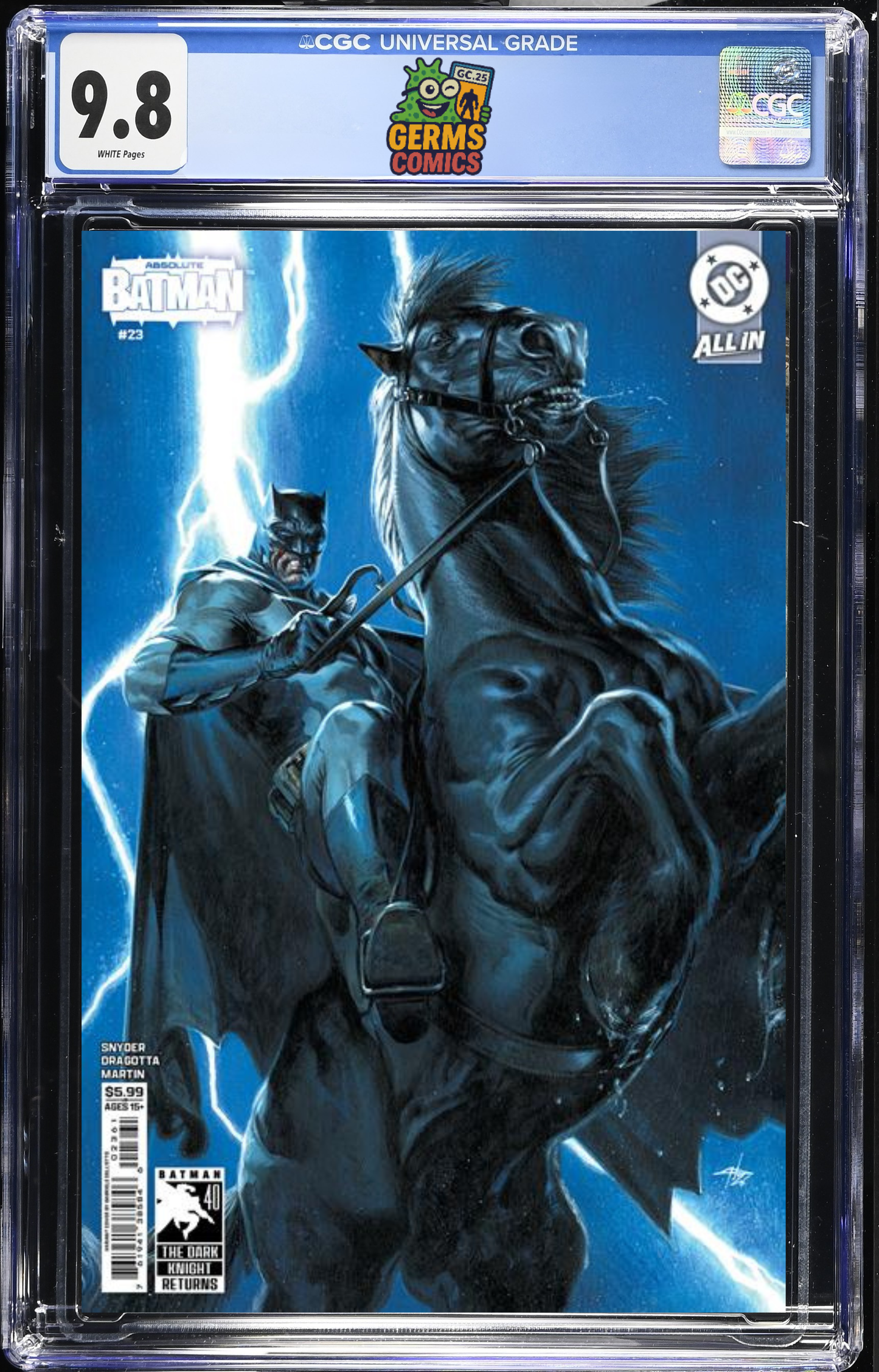 Absolute Batman #23 Cvr E Gabriele Dell'Otto CGC 9.8