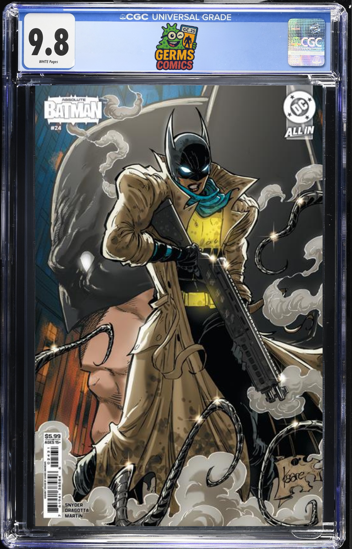 Absolute Batman #24 Cvr C Kaare Andrews CGC 9.8