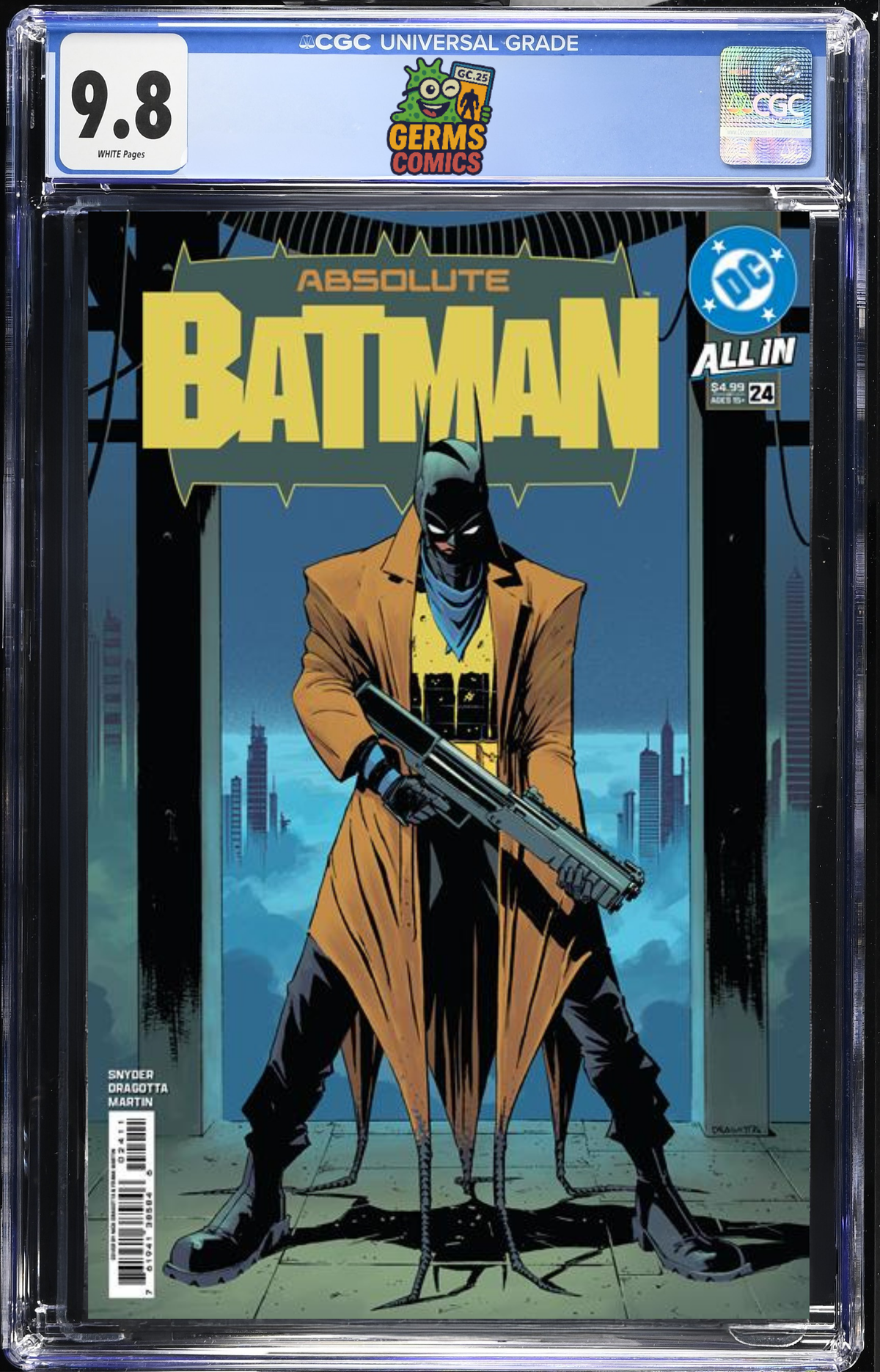 Absolute Batman #24 Cvr A Nick Dragotta CGC 9.8