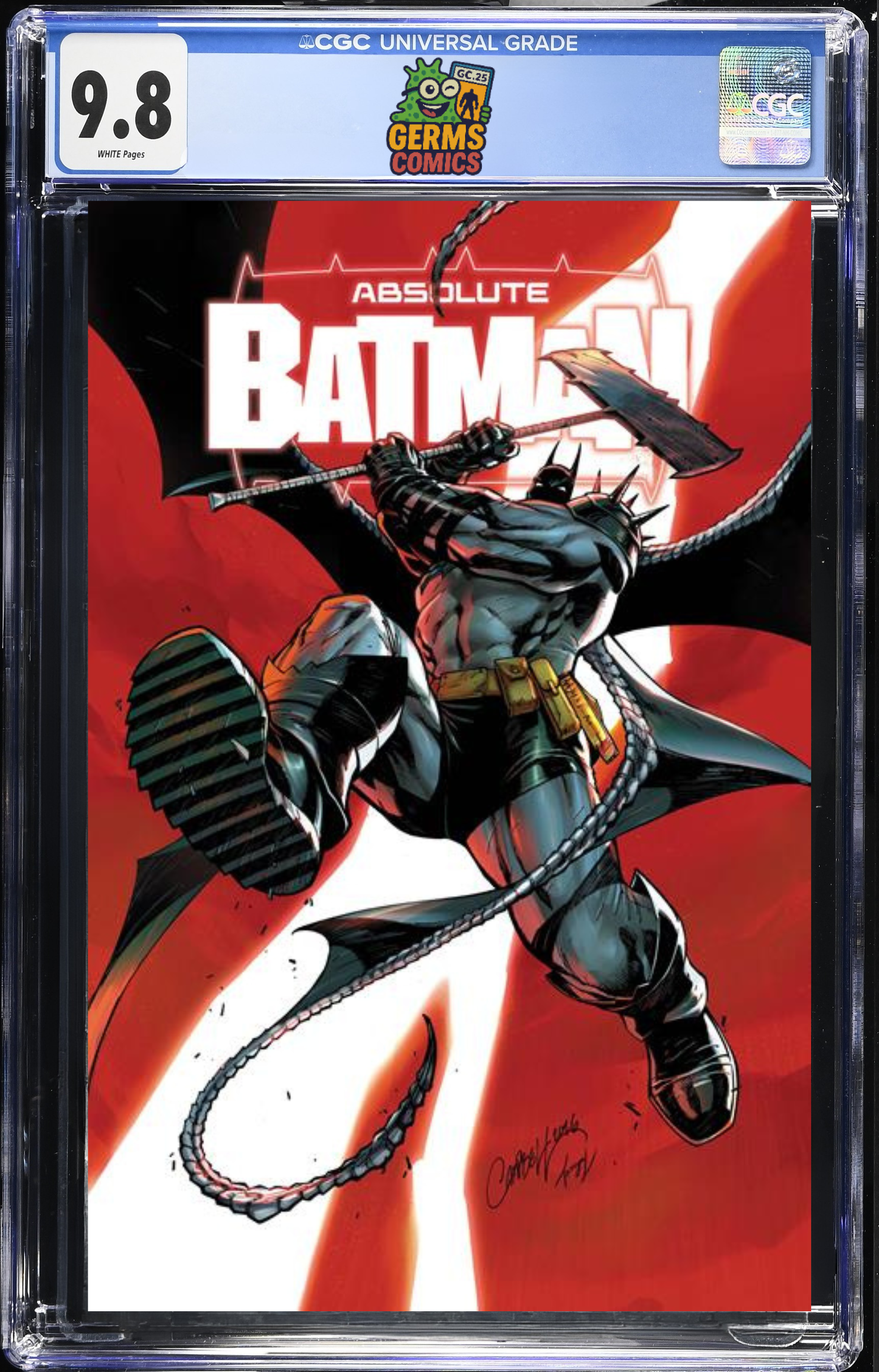Absolute Batman #25 Cvr B J Scott Campbell CGC 9.8