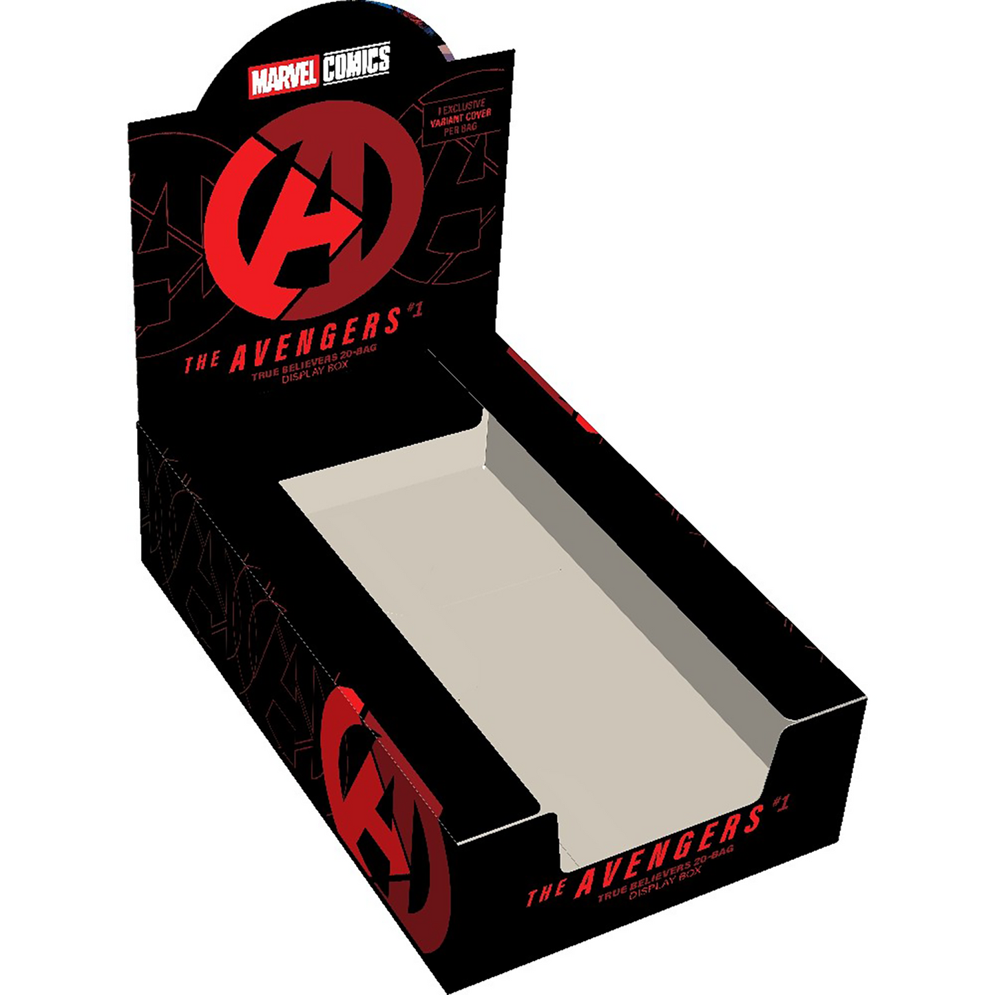 Avengers #1 True Believers 20-Bag Display Box - Exclusive Mark Spears Variant Cover