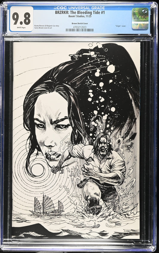 BRZRKR: The Bleeding Tide #1 Garry Brown CGC 9.8