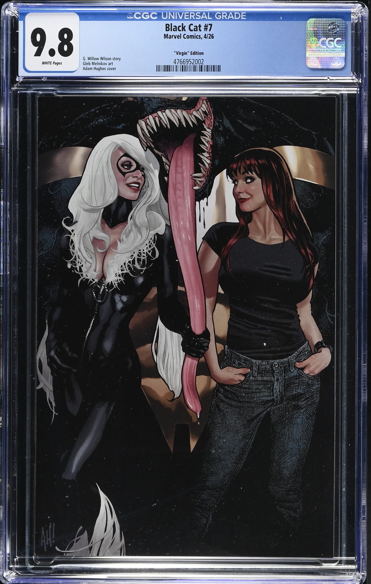 Black Cat #7 Adam Hughes CGC 9.8 1:50 "Virgin" Variant