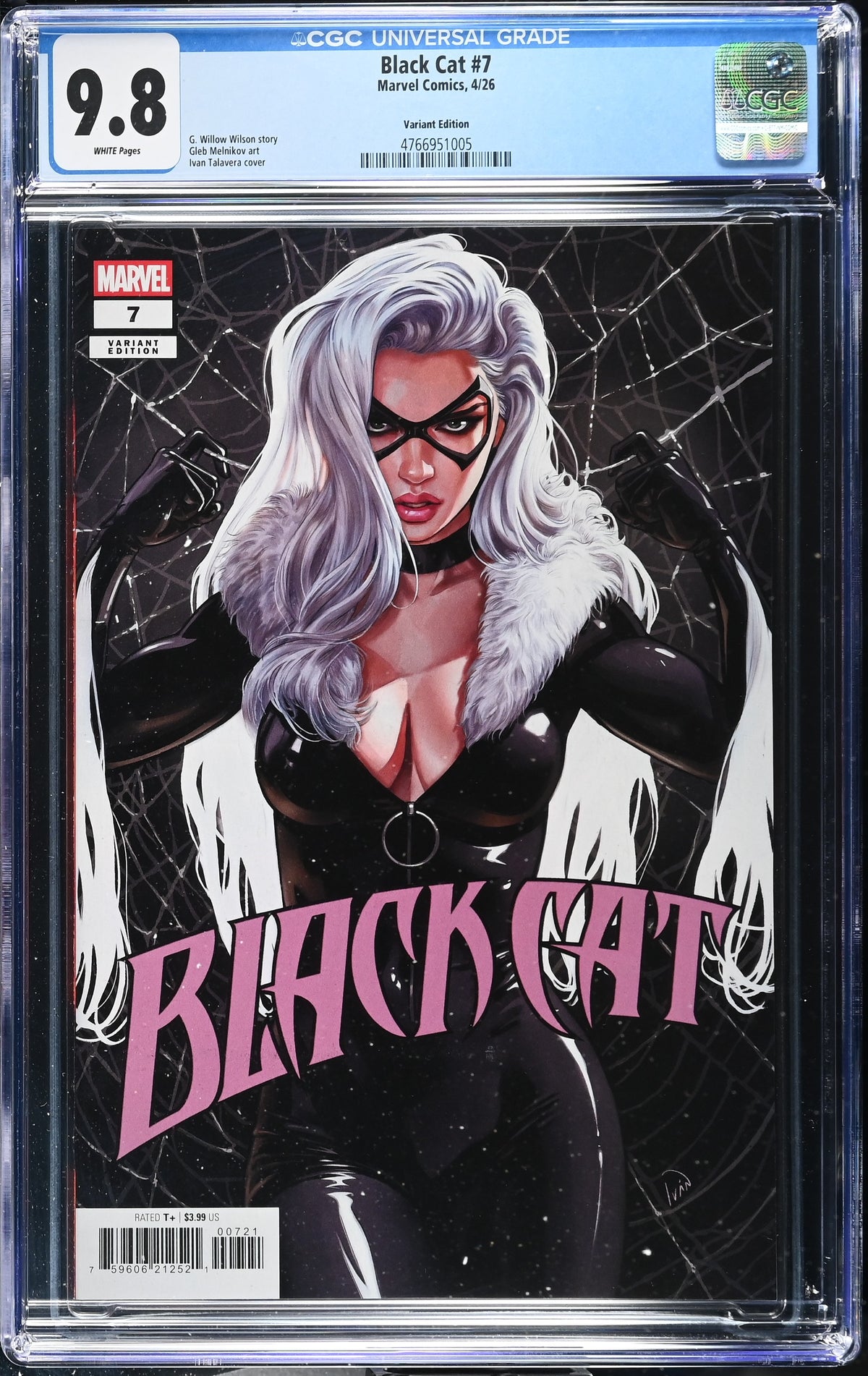 Black Cat #7 Ivan Talavera CGC 9.8