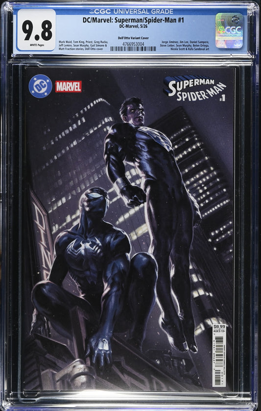 DC/Marvel: Superman/Spider-Man Dell'Otto CGC 9.8