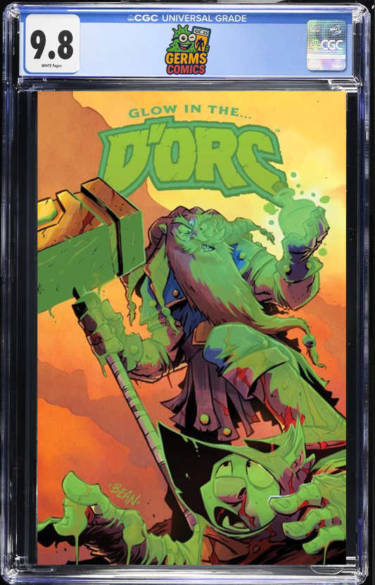 D'Orc #3 Glow in the D'Orc 4th Printing Brett Bean CGC 9.8