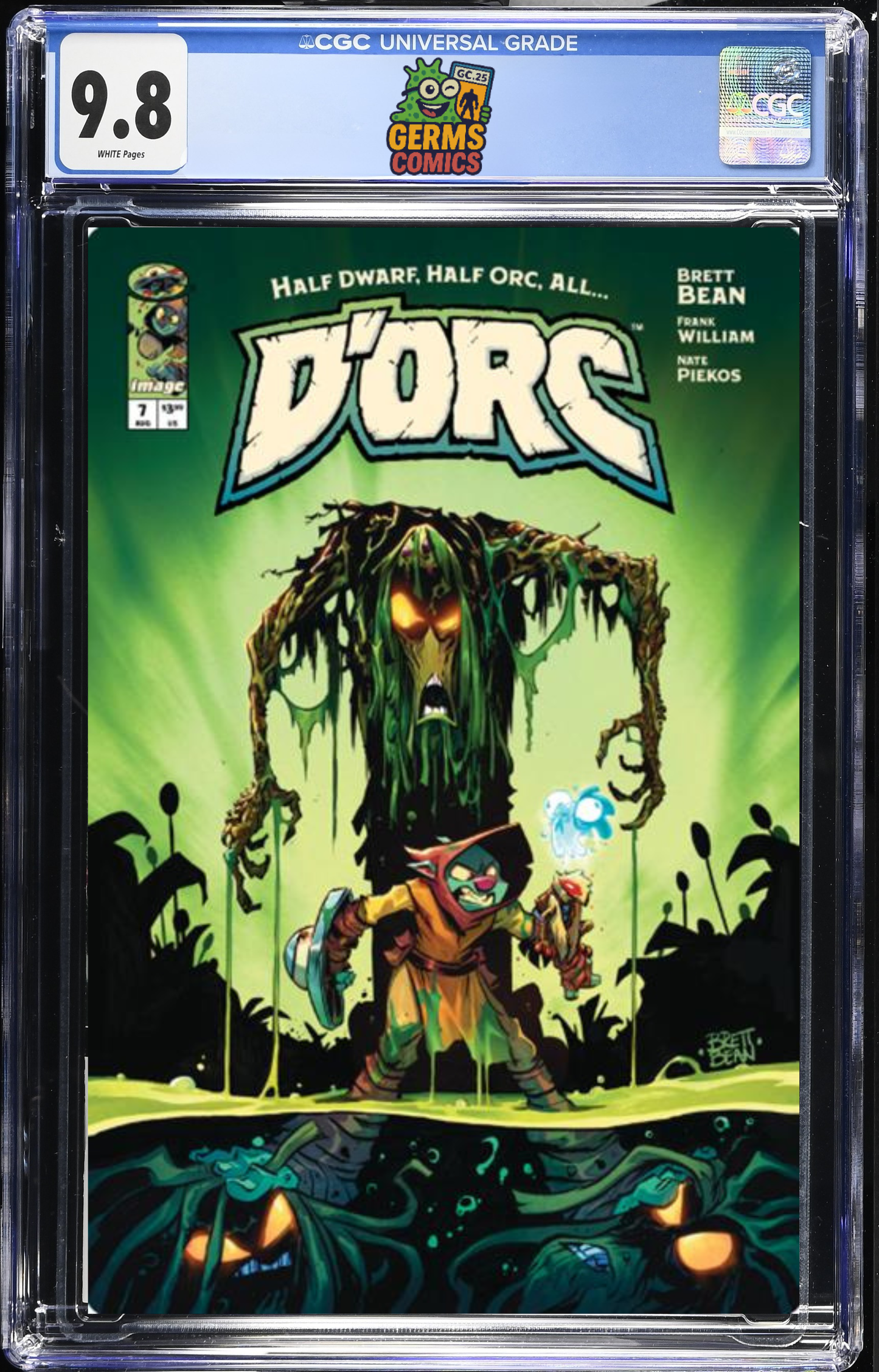 Dorc #7 Cover A Brett Bean CGC 9.8