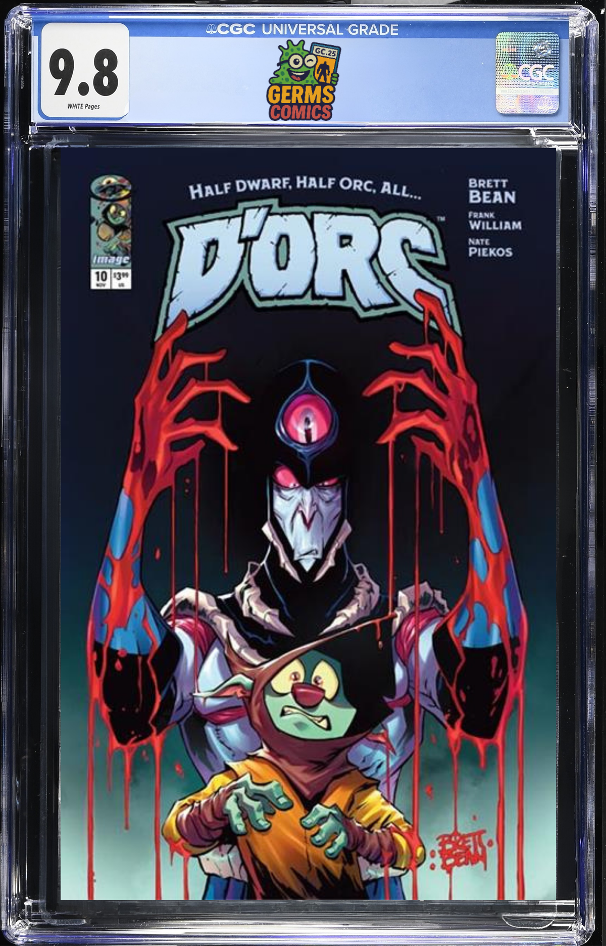 Dorc #10 Cover A Brett Bean CGC 9.8
