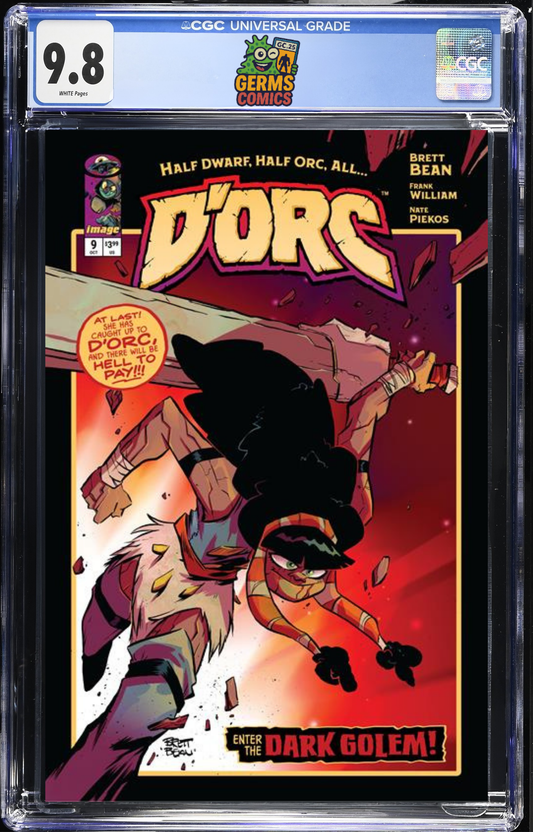 Dorc #9 Cover C Brett Bean CGC 9.8