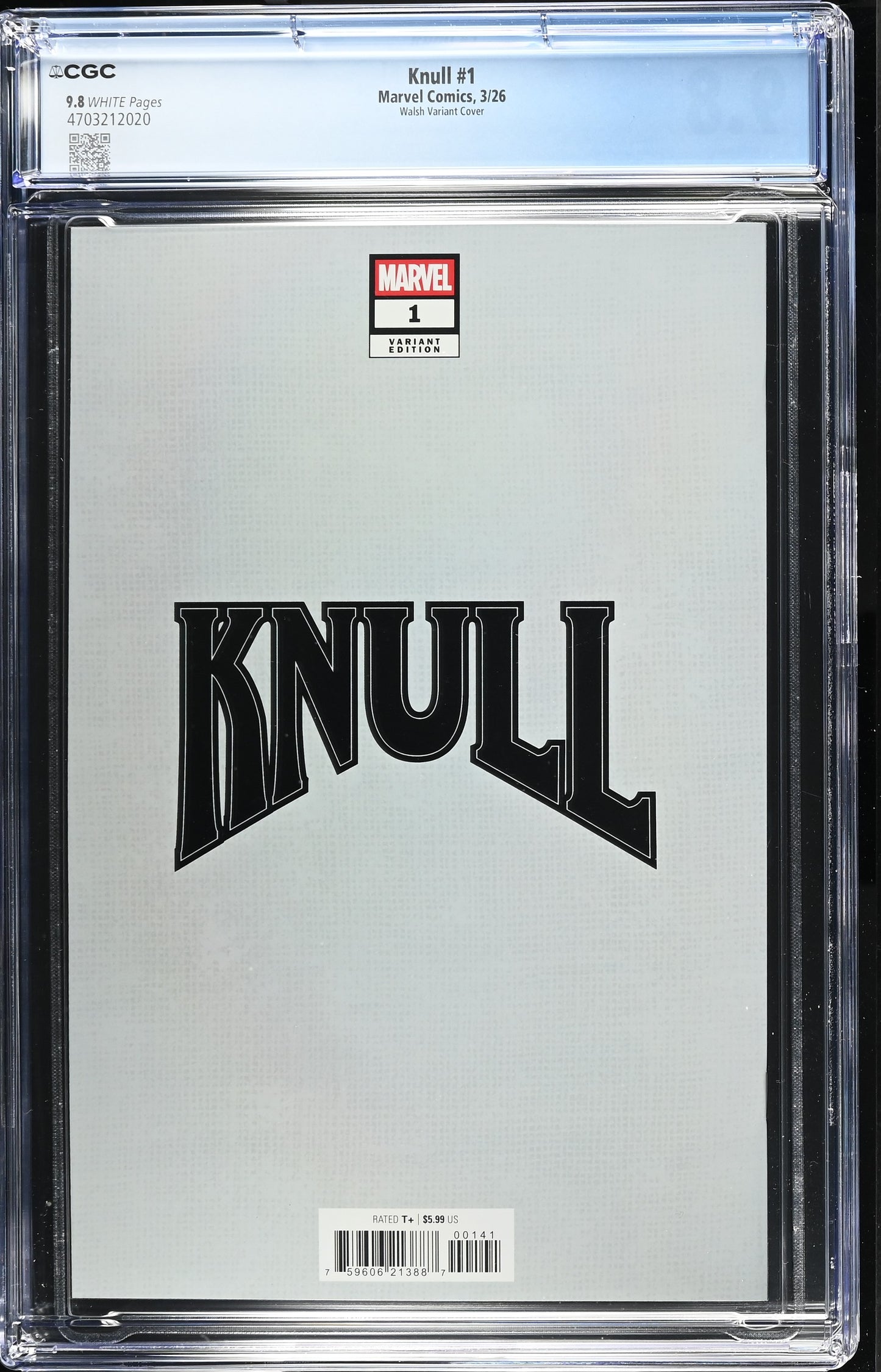 Knull #1 Mike Walsh CGC 9.8
