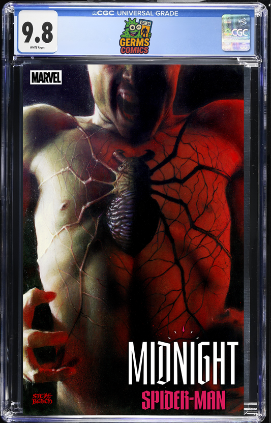 Midnight Spider-Man #1 Cover A Steve Beach 2nd Print "Uncloaked" CGC 9.8
