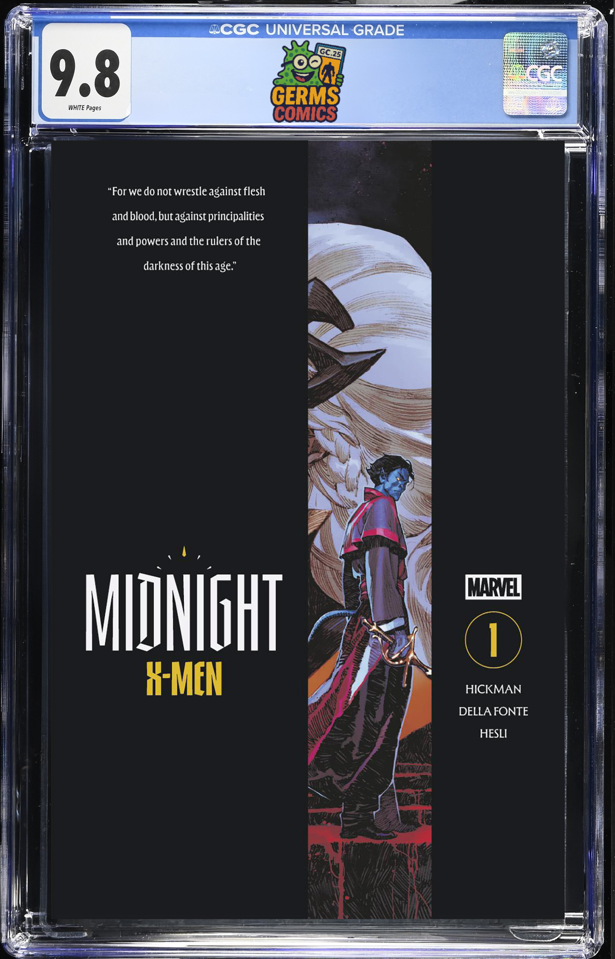 Midnight X-Men #1 Cover A Dike Ruan 1st Print "Cloaked" CGC 9.8