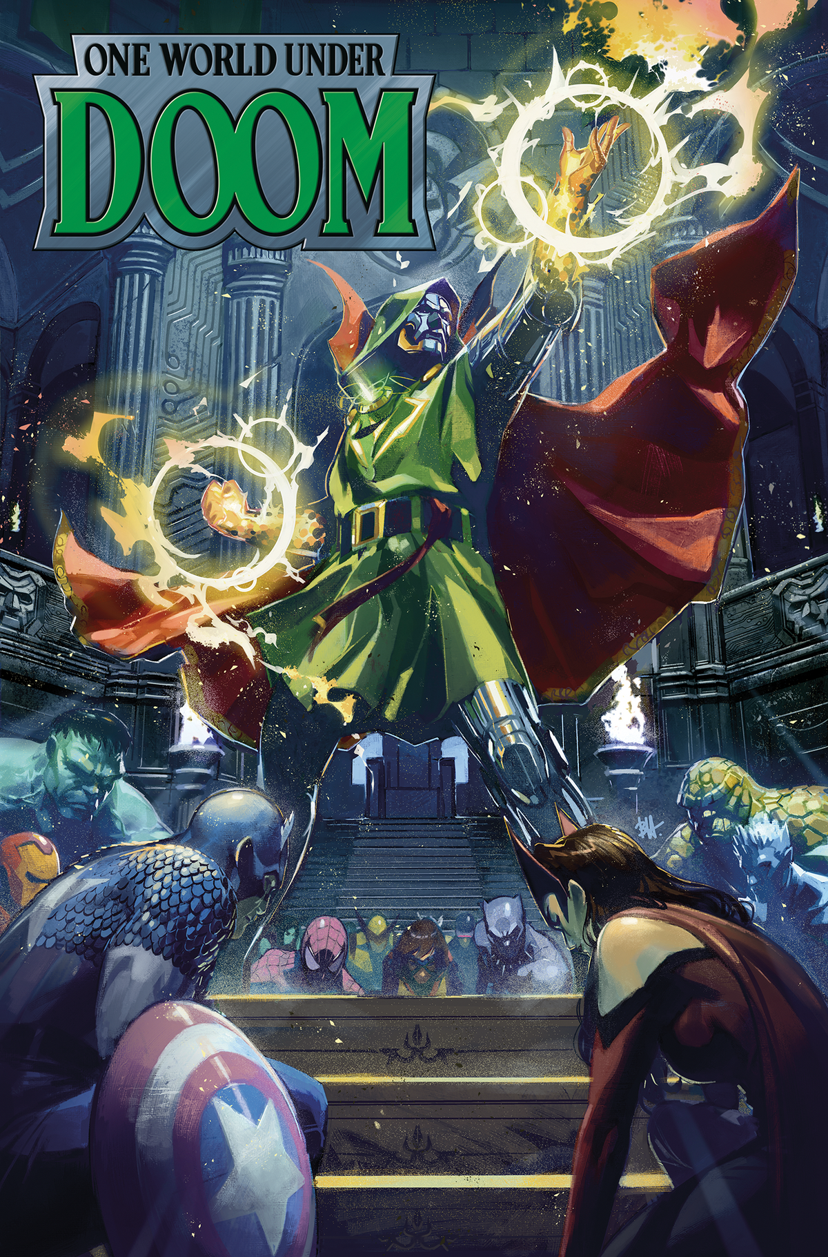 One World Under Doom Omnibus Ben Harvey Cover (03/09/2027)