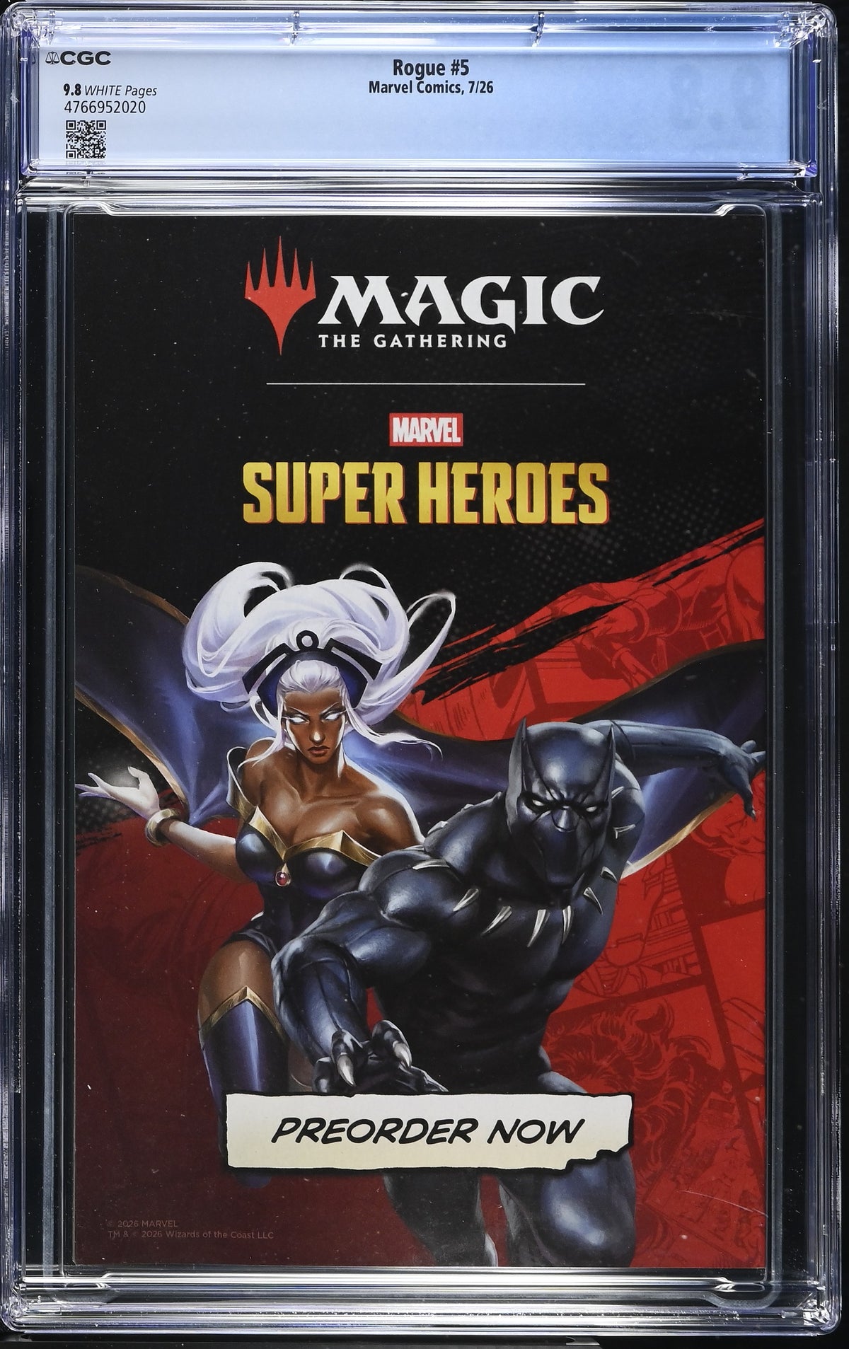 Rogue #5 David Nakayama CGC 9.8