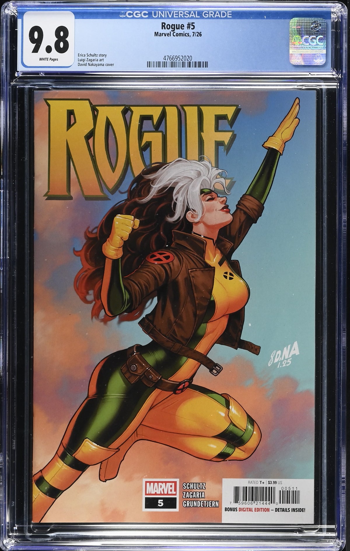 Rogue #5 David Nakayama CGC 9.8