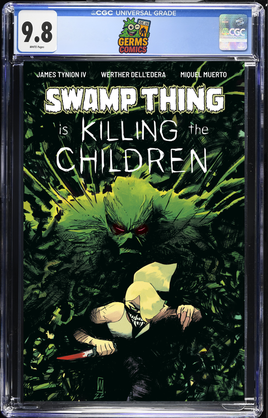 Swamp Thing is Killing the Children #1 Cover A Werther Dell'Edera Main Cover CGC 9.8