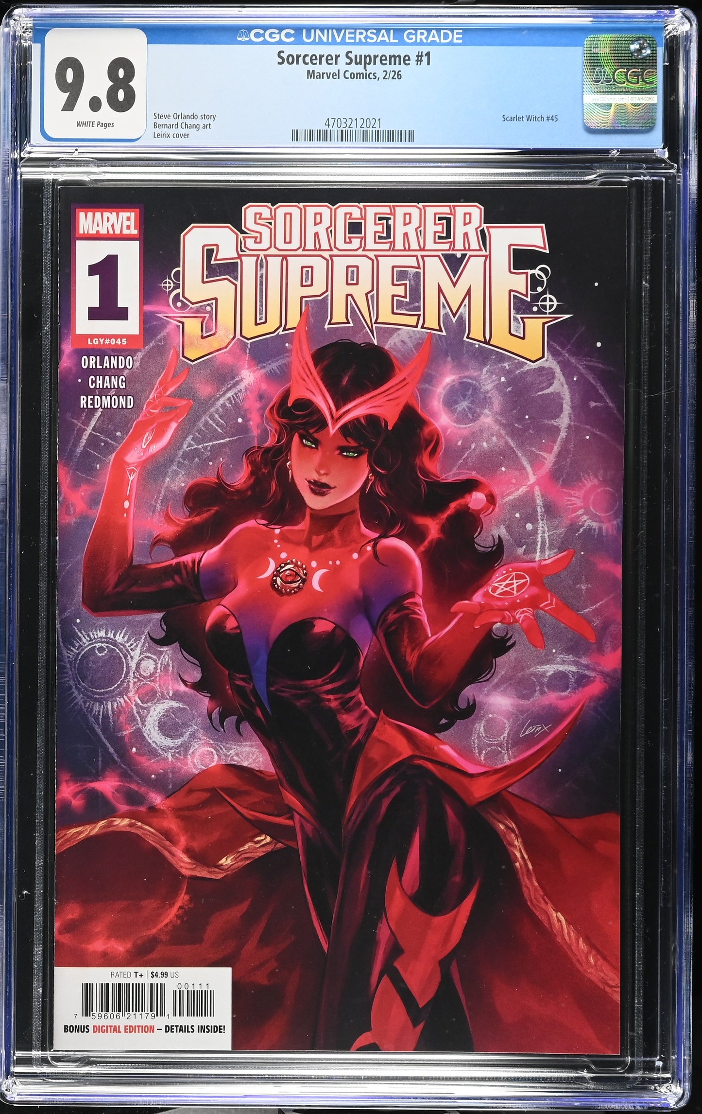 Sorcerer Supreme #1 Leirix CGC 9.8