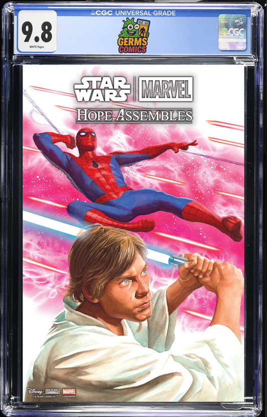 Star Wars/Marvel: Hope Assembles #1 Cover B Alex Ross Alliance Variant CGC 9.8