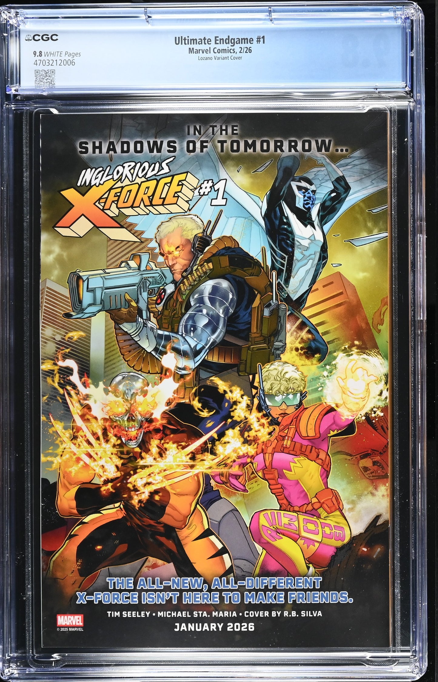 Ultimate Endgame #1 Alexander Lozano 1:50 CGC 9.8