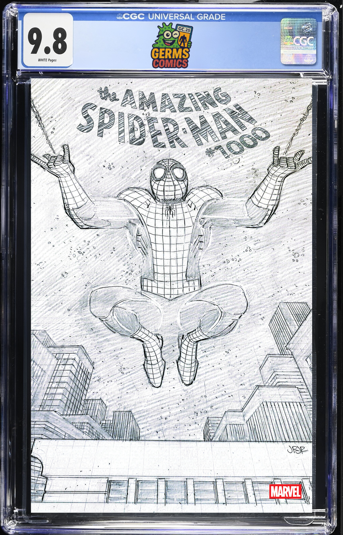 Amazing Spider-Man #1000 – John Romita Jr 2nd Print CGC 9.8
