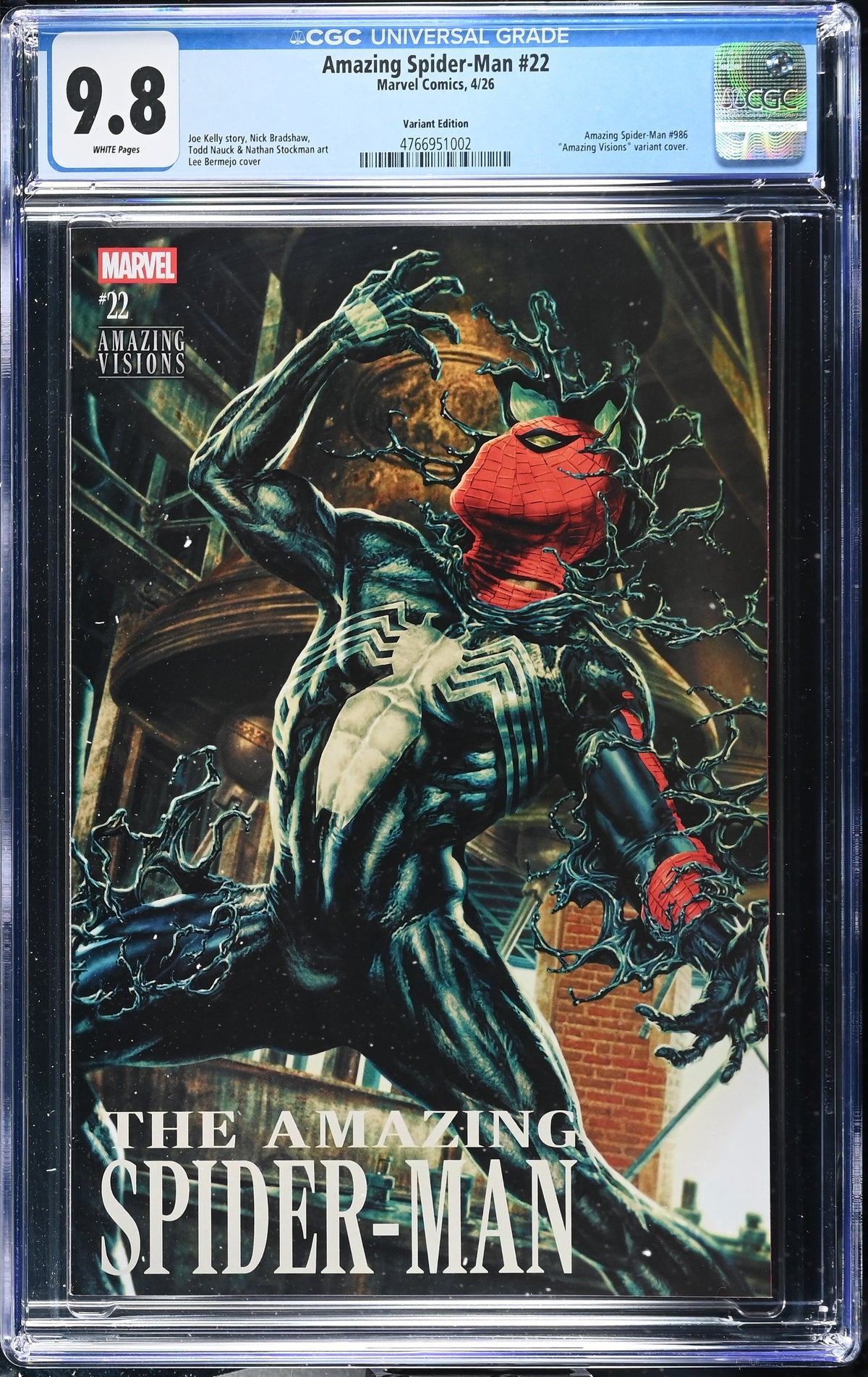 Amazing Spider-Man #22 Lee Bermejo CGC 9.8