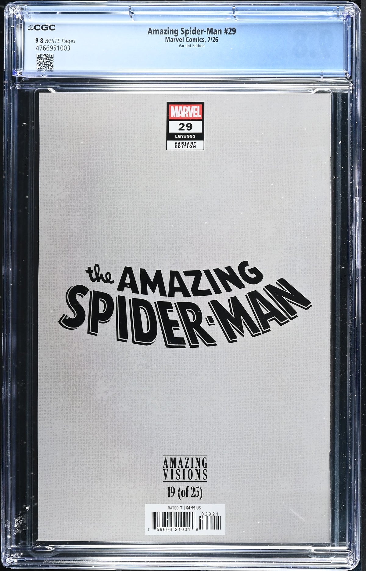 Amazing Spider-Man #29 Lee Bermejo CGC 9.8