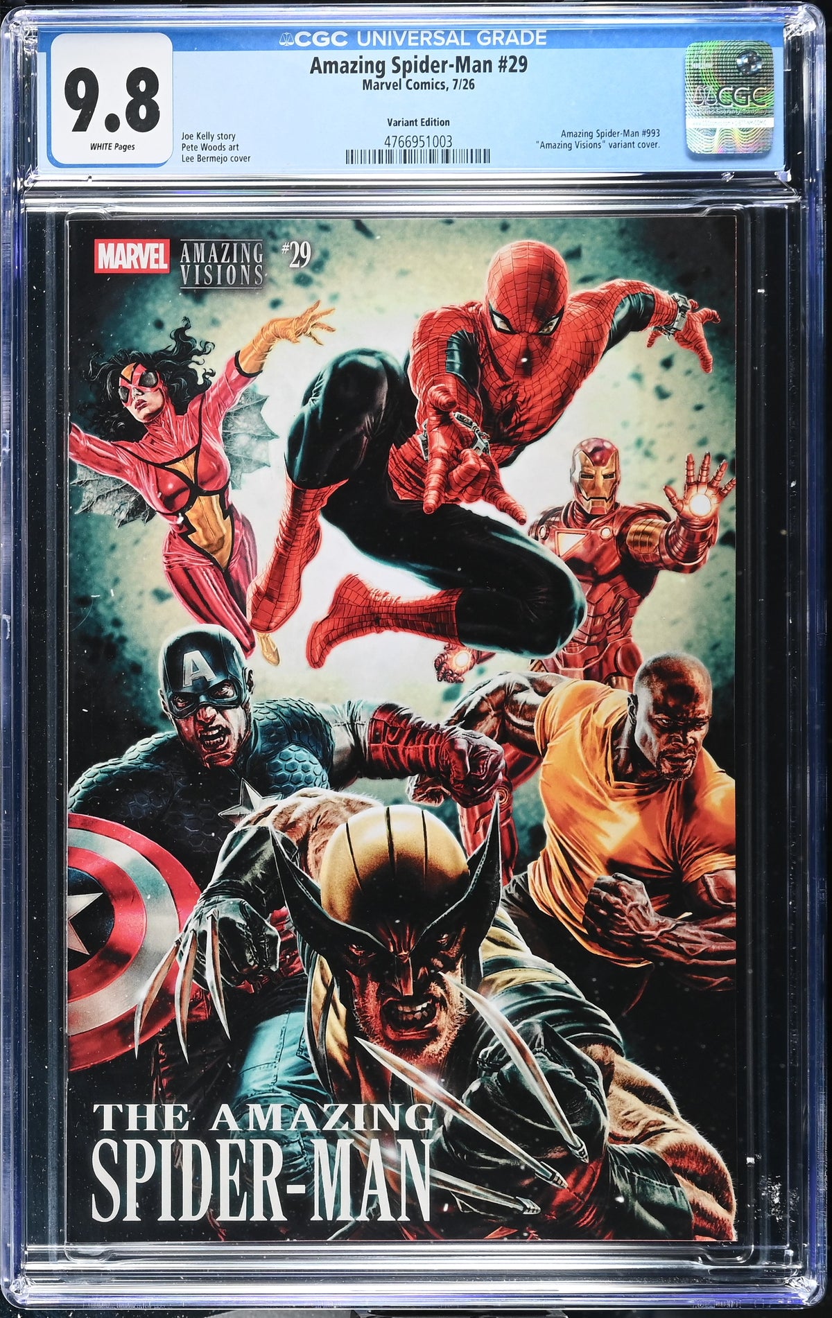 Amazing Spider-Man #29 Lee Bermejo CGC 9.8