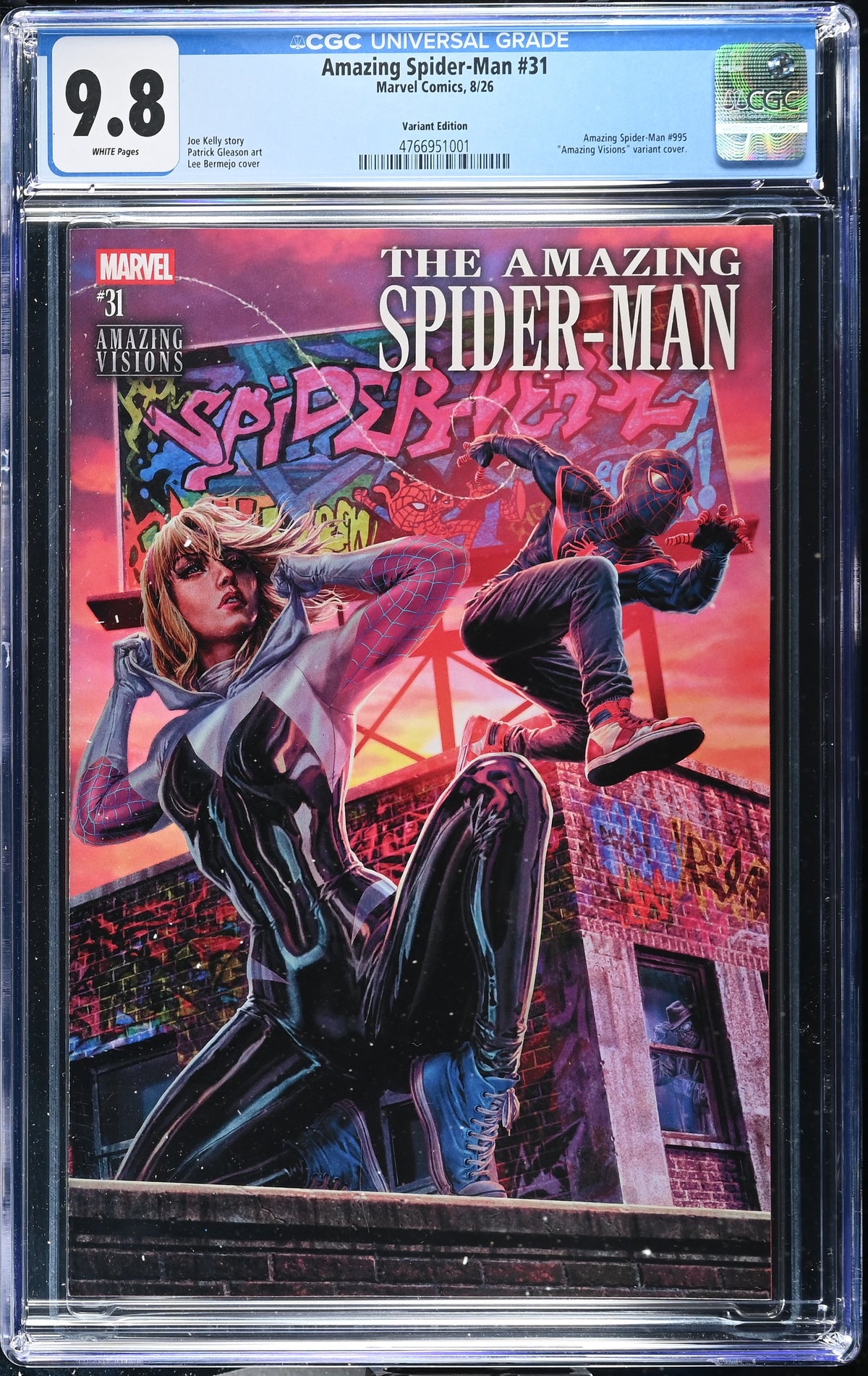 Amazing Spider-Man #31 Lee Bermejo CGC 9.8