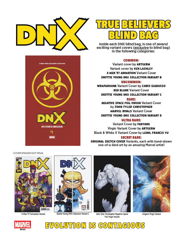 DNX True Believers (Blind Bag) 5x pack