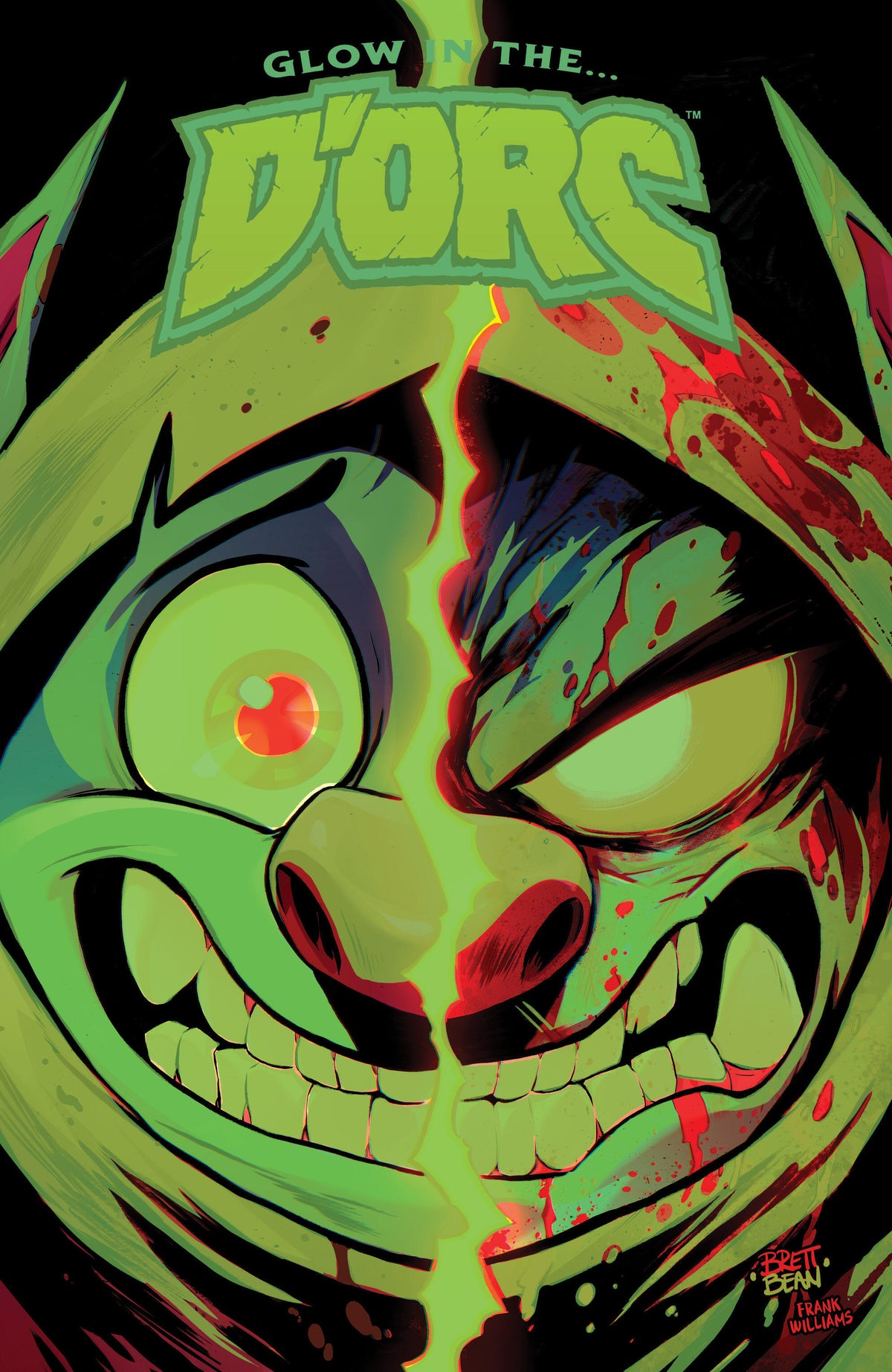 D'ORC #1–5 Issue #1 — 8th Print Glow in the D'Orc Brett Bean