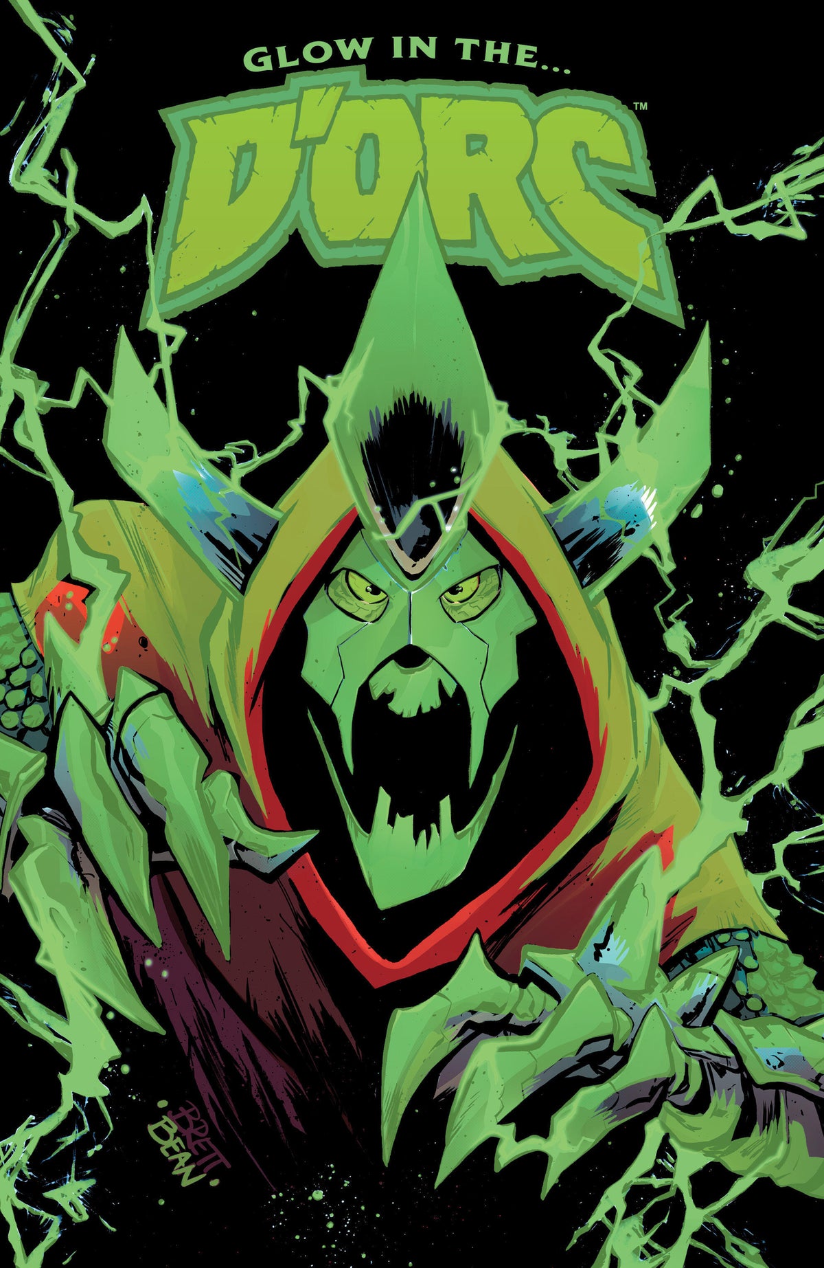 D'ORC #1–5 Issue #2 — 5th Print Glow in the D'Orc Brett Bean