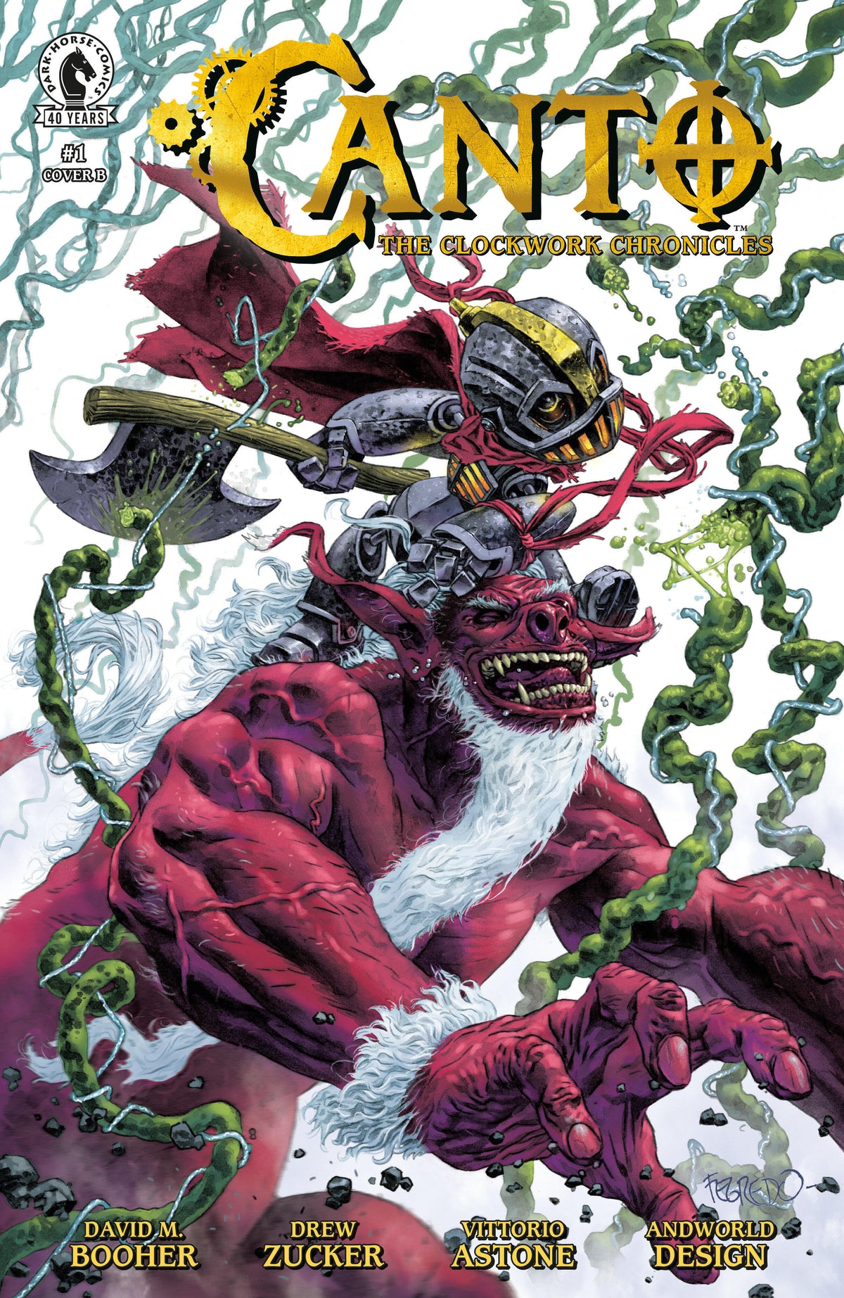 Cover B Duncan Fegredo raw comic cover