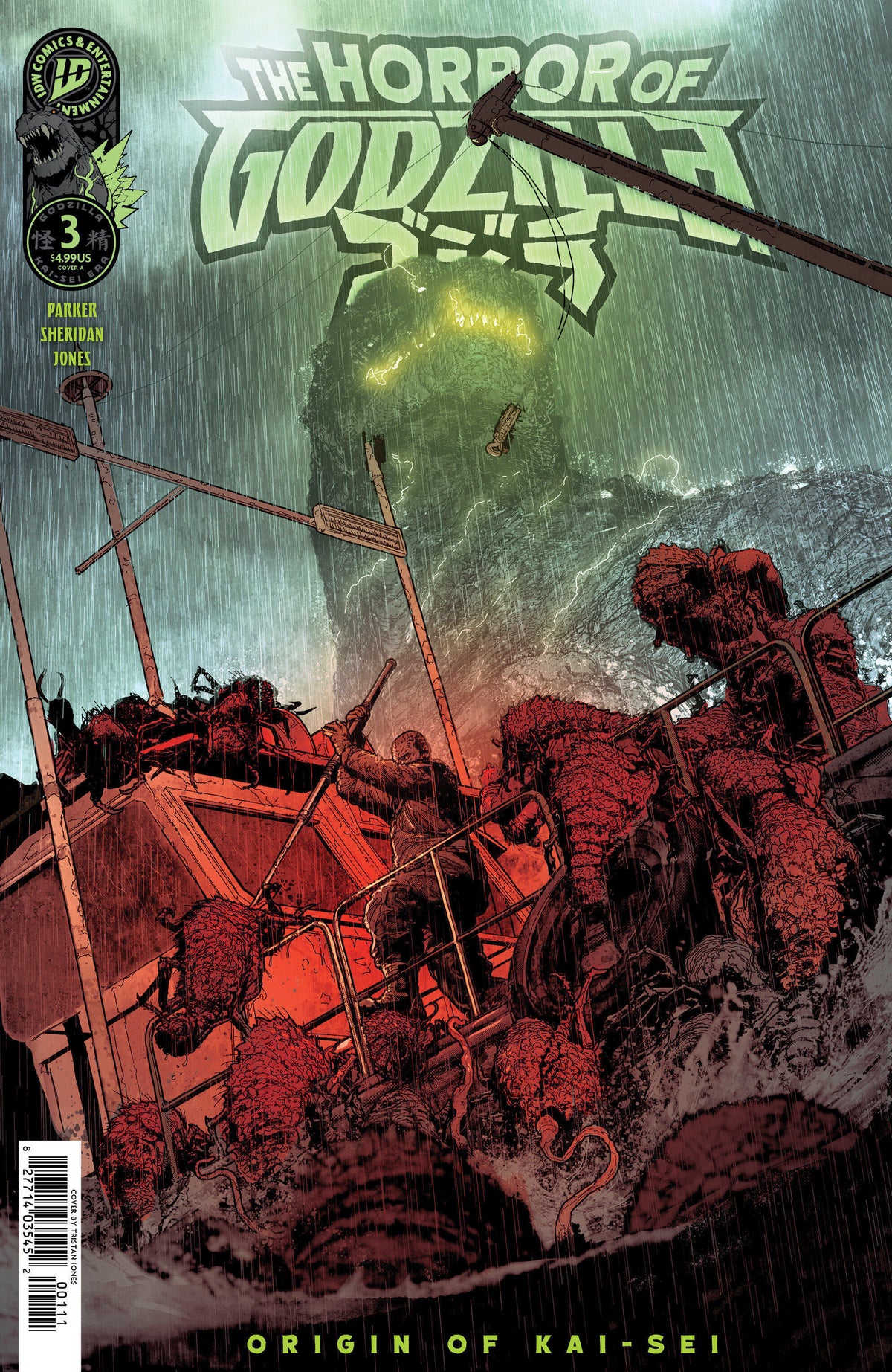 The Horror of Godzilla #3 — 2-Cover Raw Variant Bundle (A & B) lead cover. Other covers are detailed in the product description.