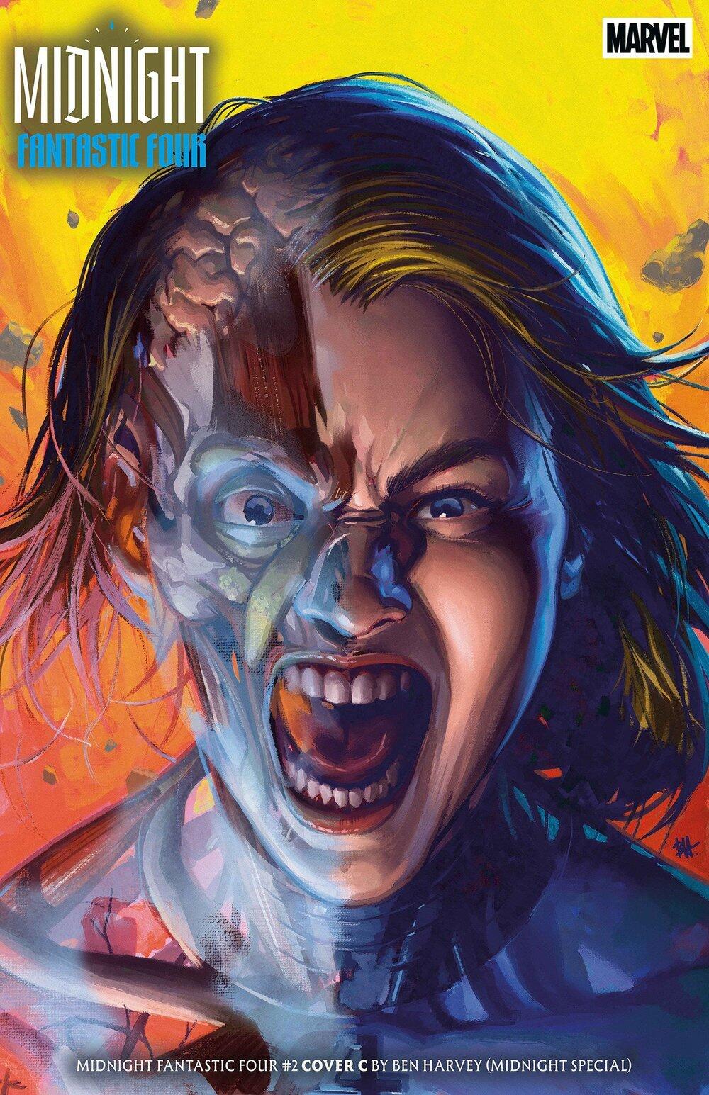 Cover C Ben Harvey raw comic cover