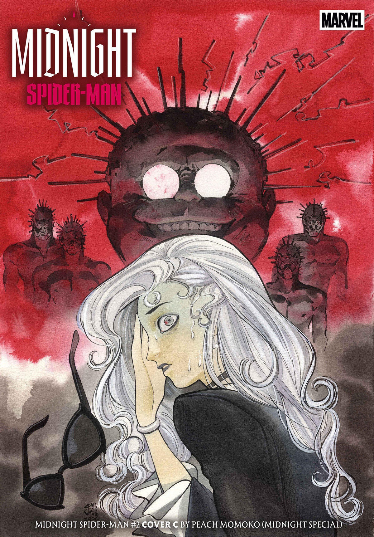 Cover C Peach Momoko raw comic cover