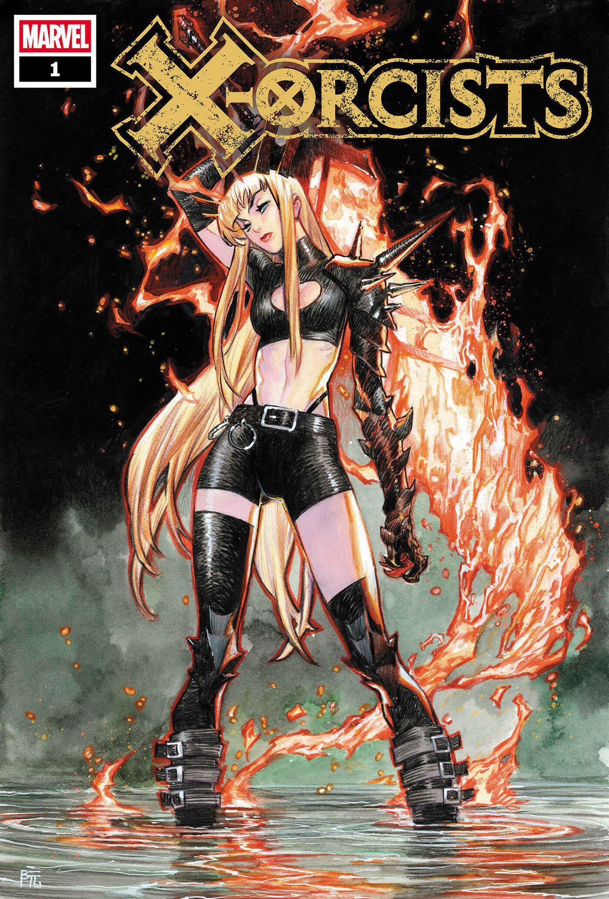 Cover B Dike Ruan raw comic cover