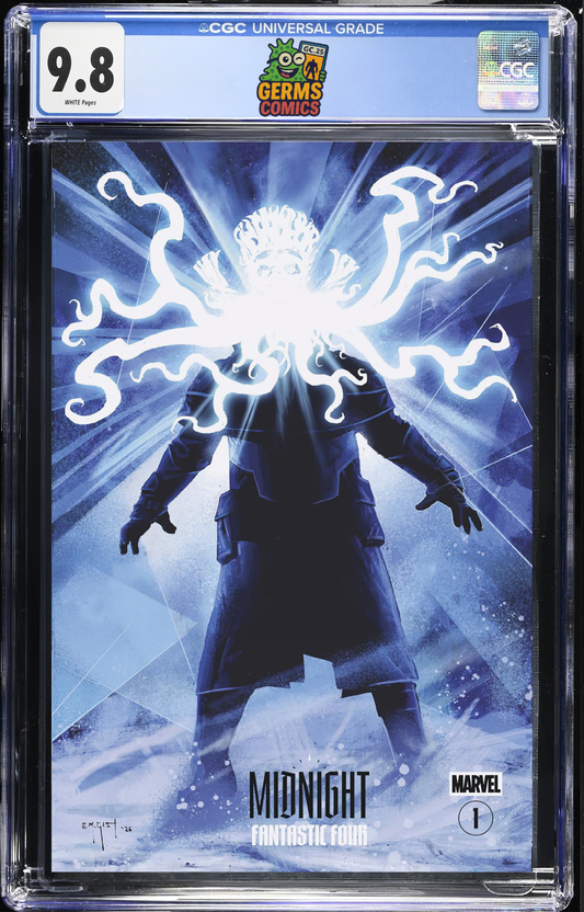 Midnight Fantastic Four #1 Cover D E.M Gist Horror Homage Variant CGC 9.8