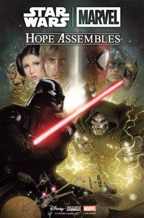 Star Wars/Marvel: Hope Assembles #1 Cover C Kaare Andrews Battle Variant artwork