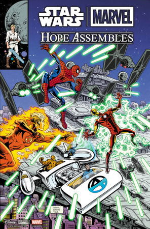 Star Wars/Marvel: Hope Assembles #1 Cover F Dan Jurgens Retro Variant artwork