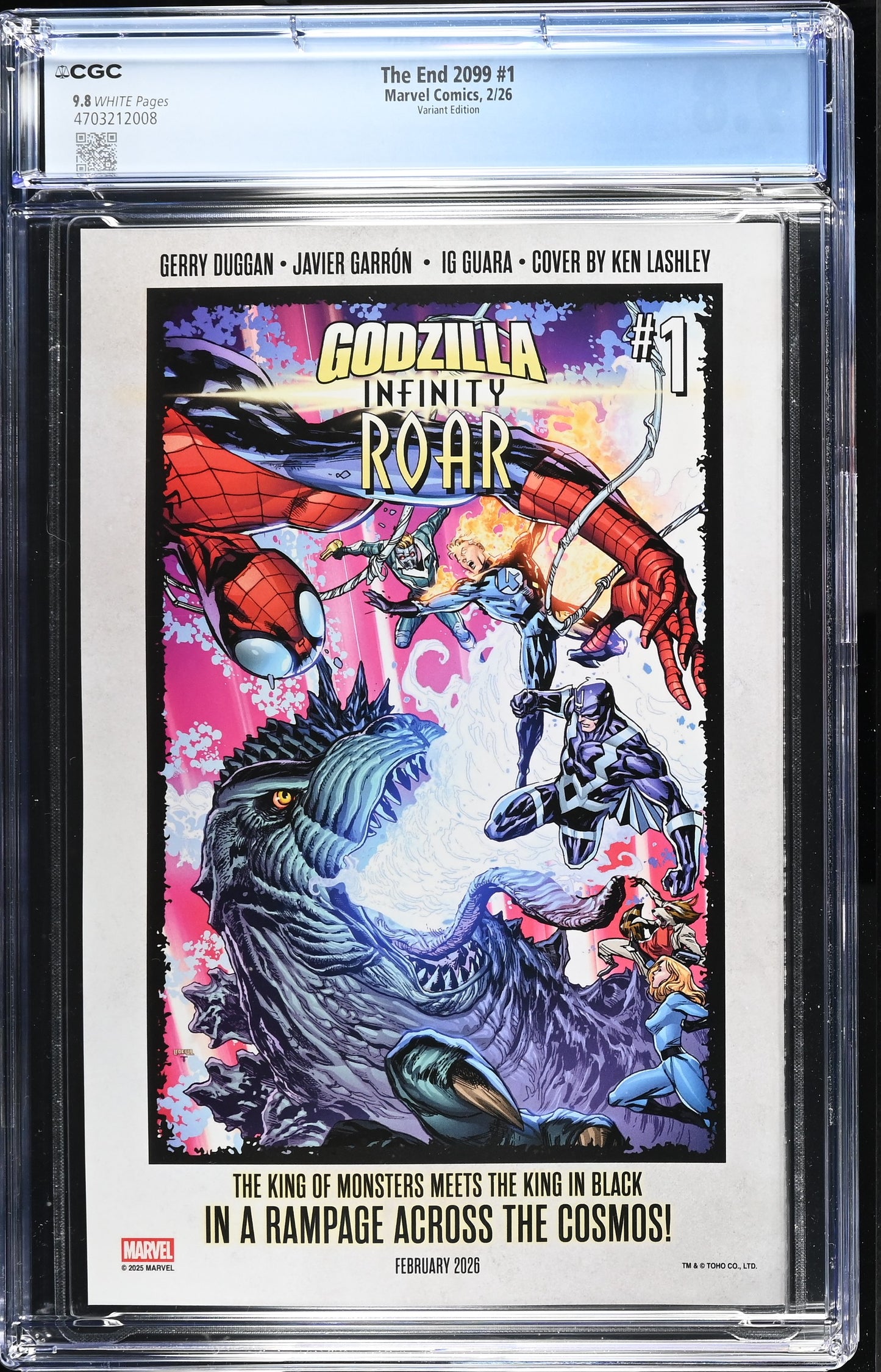 The End 2099 #1 Gabriele Dell'Otto CGC 9.8