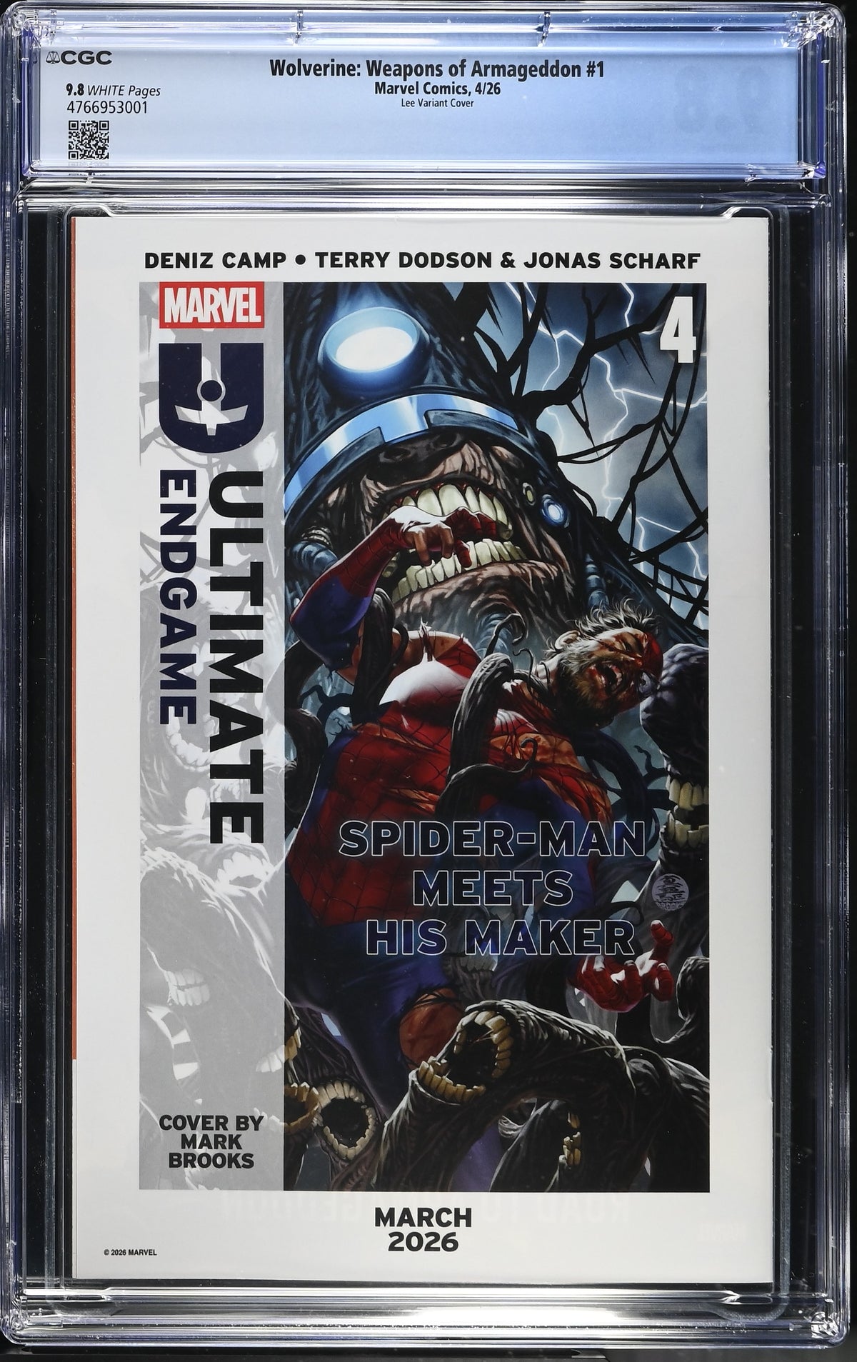 Wolverine Weapons of Armageddon #1 Inhyuk Lee CGC 9.8