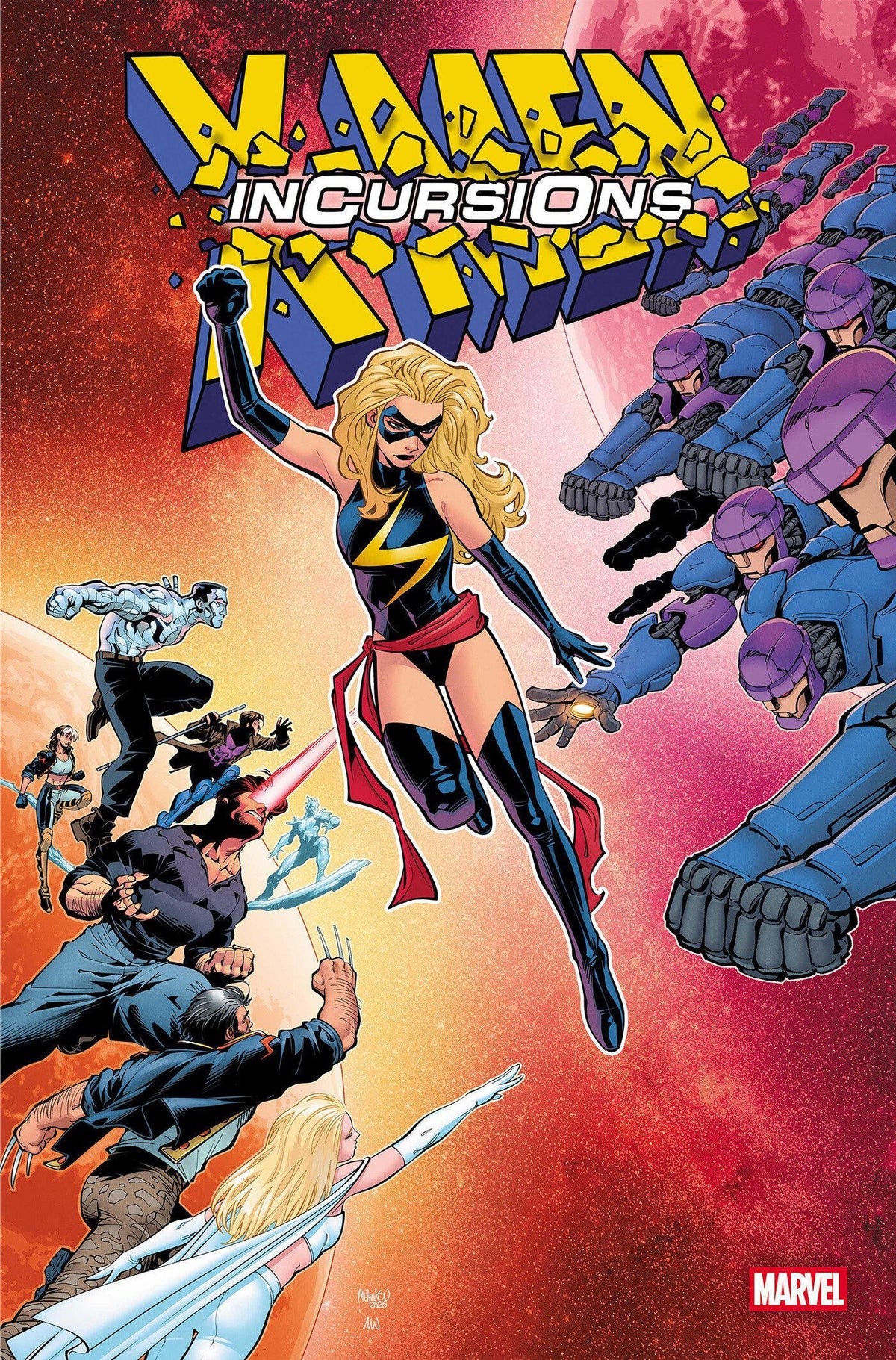 X-Men Incursions Cover B Gleb Melnikov
