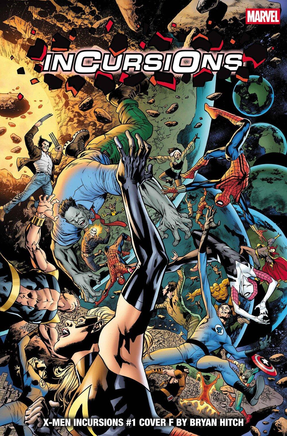 X-Men Incursions Cover F Bryan Hitch